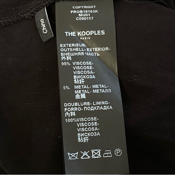 The Kooples printed long dress - Picture 6 of 8